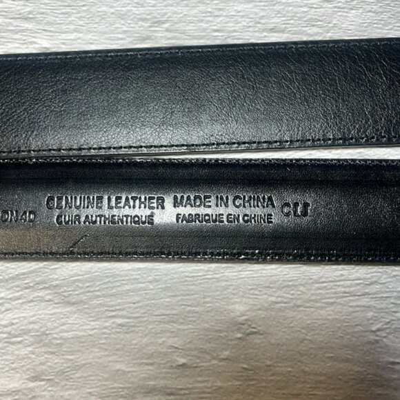 1 Black, 1 Brown Leather Belts - Set of 2 - Picture 11 of 12